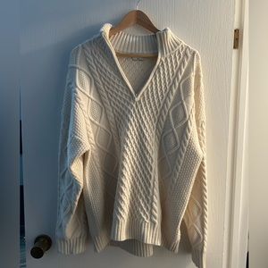 Peggy Turtleneck ¼ Zip Sweater
